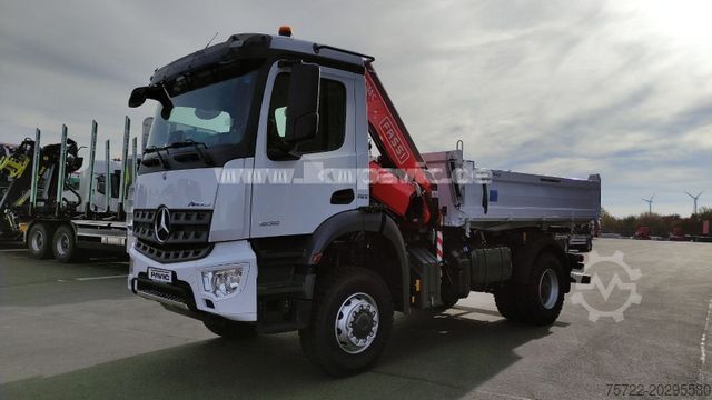 Altro MERCEDES-BENZ AROCS 1835/4x4/3S-KIPPER/FASSI/SOFORT VERFÜGBAR