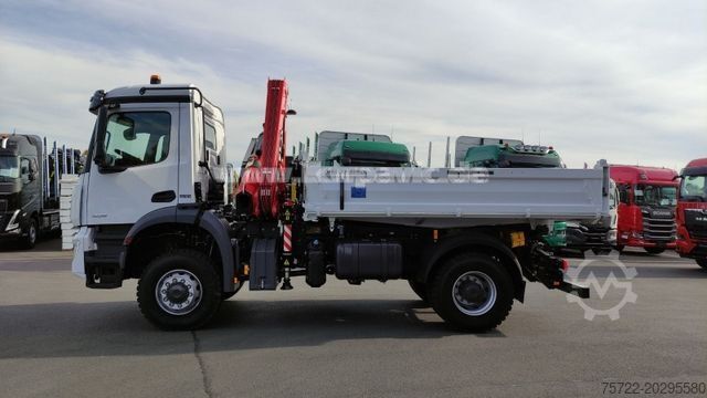 Altro MERCEDES-BENZ AROCS 1835/4x4/3S-KIPPER/FASSI/SOFORT VERFÜGBAR