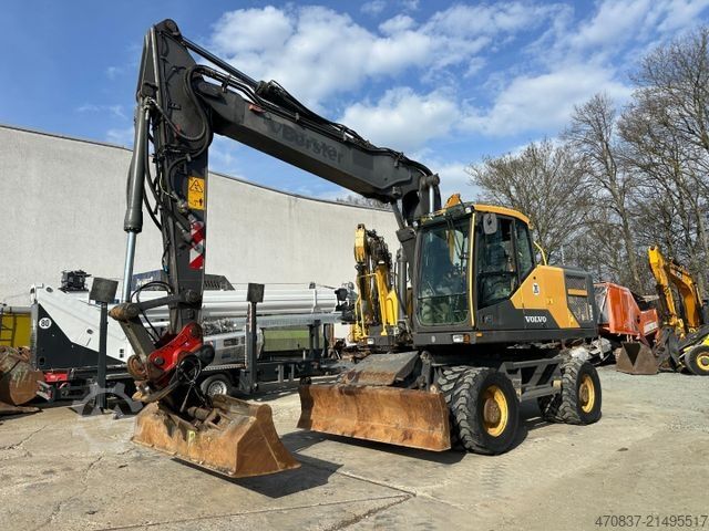 Mobiele graafmachine VOLVO EW 180 E