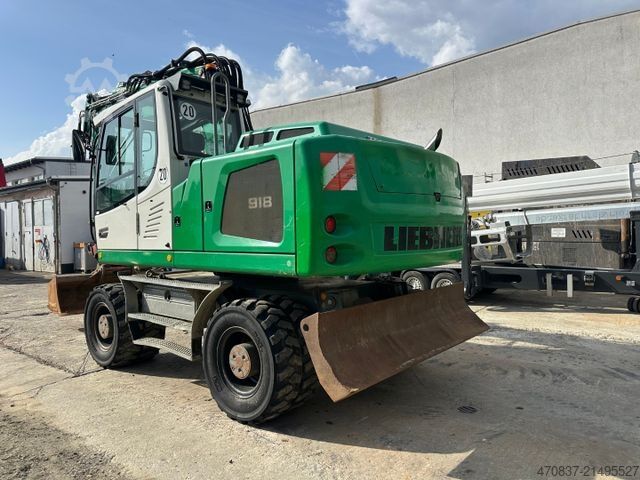 Mobiele graafmachine LIEBHERR A 918 Litronic / PowerTilt