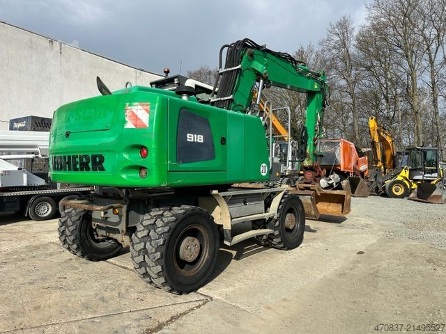 Mobiele graafmachine LIEBHERR A 918 Litronic / PowerTilt