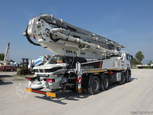 Autočerpadlo na beton MAN TGS 35.460