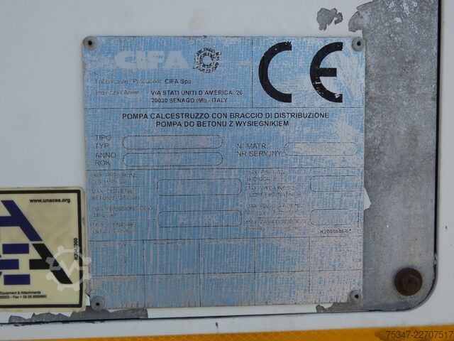 Autočerpadlo na beton MAN TGS 35.460