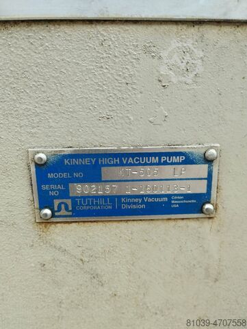 Vakuumpumpe TUTHILL KINNEY KT-505 LP