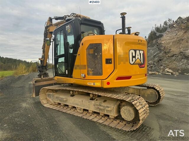 Bager za puzanje CAT 315