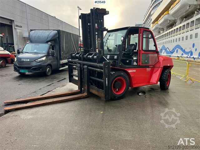 Vorkheftruck Hangcha CPCD120 Forklift w/ hydraulic forks, side shift an