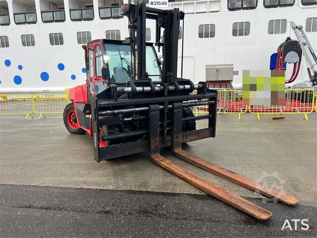 Gabelstapler Hangcha CPCD120 Forklift w/ hydraulic forks, side shift an