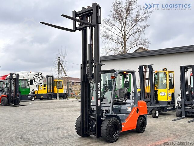 4-hjulig gaffeltruck Toyota 52-8FDJF35 / DIESEL / 2016 / 2096 HOURS