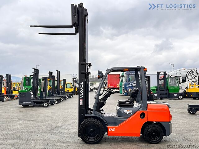 4 tekerlekli forklift Toyota 52-8FDJF35 / DIESEL / 2016 / 2096 HOURS
