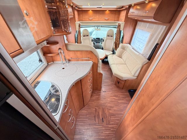 Semi-integrated camper CARTHAGO Chic C-Line T plus 4.8 *Einzelbetten-Hubbett*