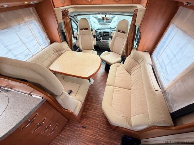 Semi-integrated camper CARTHAGO Chic C-Line T plus 4.8 *Einzelbetten-Hubbett*