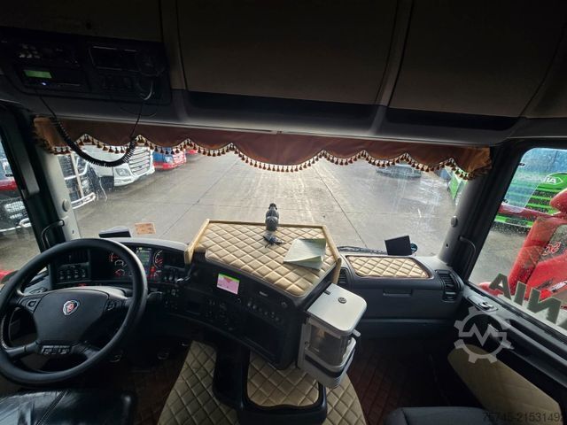 Heavy-duty truck SCANIA R 580 * V8 * KIPP * STANDKLIMA *  90T ZUGLAST *