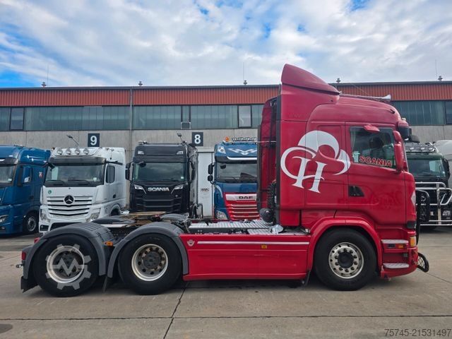 Standard tractor unit SCANIA R 580 * V8 * KIPP * STANDKLIMA *  90T ZUGLAST *