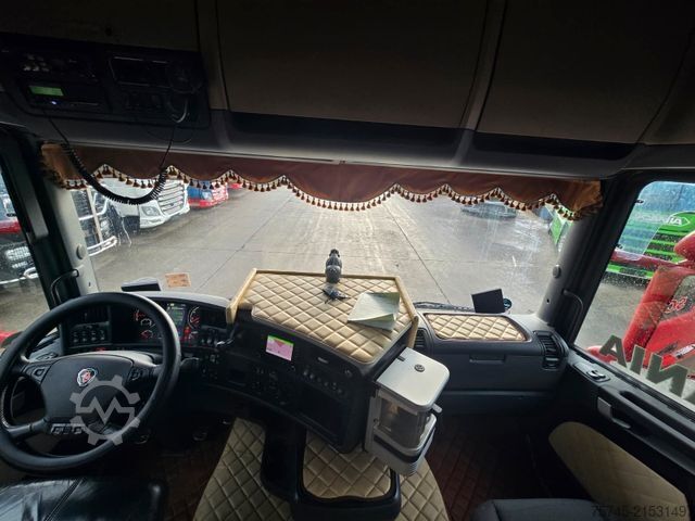 Standard tractor unit SCANIA R 580 * V8 * KIPP * STANDKLIMA *  90T ZUGLAST *