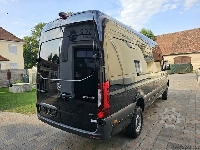 Furgon Mercedes-Benz Sprinter 319 CDI 4x4 Allrad 9-G Automatik L3H2