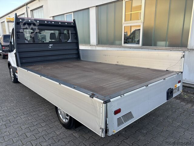 Verhoogde bestelwagen Ford Transit 350 Pritsche L3+Klima+Kam+30Tkm+