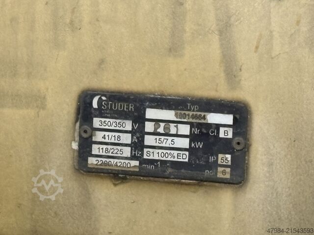 CNC SİLİNDİRİK TAŞLAMA MAKİNESİ STUDER S41