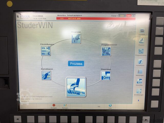 CNC SİLİNDİRİK TAŞLAMA MAKİNESİ STUDER S41