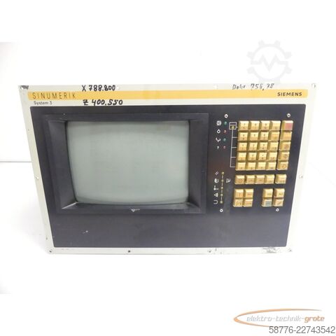 Komponent Siemens SINUMERIK System 3 3T / 570 025 9031.11  / 6FC3888-5NB Bedientafel