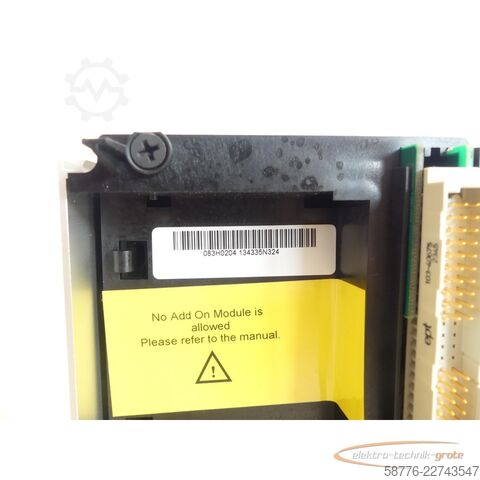 Składnik Siemens SITRANS F C MASS 6000 FDK:083H0204 SN 134335N324