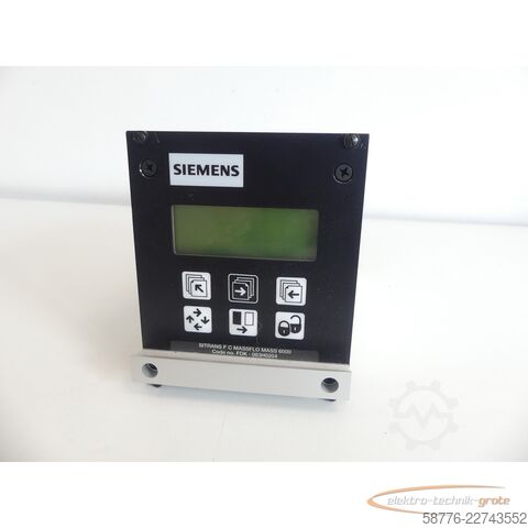 Składnik Siemens SITRANS F C MASS 6000 FDK:083H0204 SN 134835N324