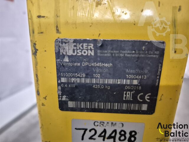 Trilplaat Wacker Neuson DPU4545HE