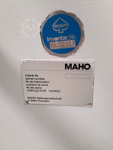 σύμβολο κράτησης θέσης Deckel Maho MH 600 E