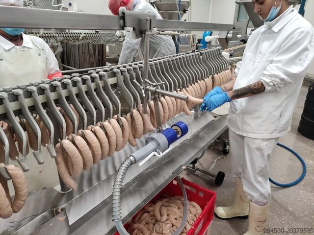 Vleesverwerkingsmachine PVS Systemtechnik NDS Naturdarm-Schweißgerät