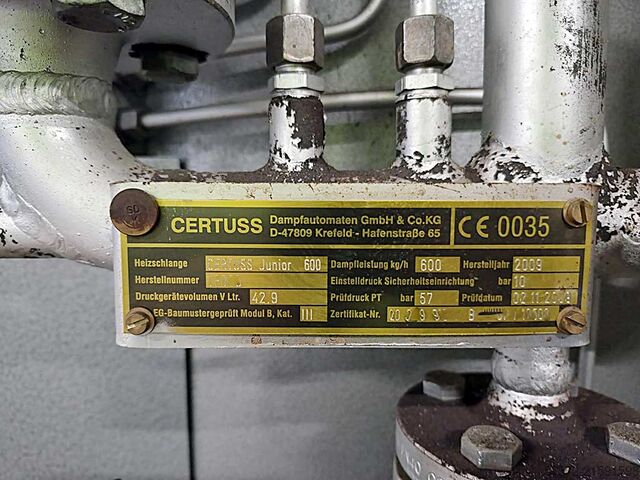 Cazan cu abur Certuss Junior 600