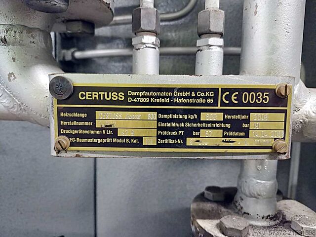 Cazan cu abur Certuss Junior 600