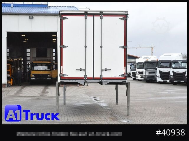 Swap body with flatbed & tarp WECON WPR 745, verzinkt, 2520  innen, Code XL