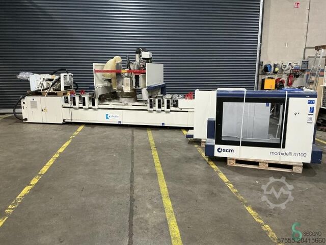 CNC Horizontal Machine centers Morbidelli M100 2018 Morbidelli M100