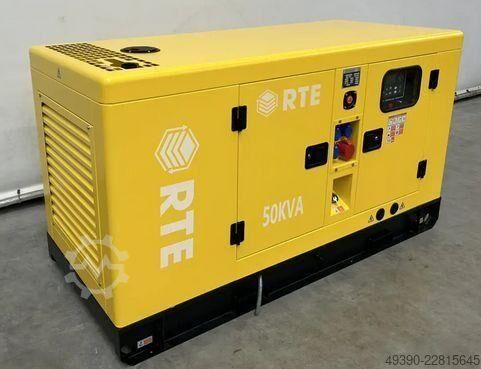 New diesel generator set, power generator, emergency generator, electricity generator RTE - baugleich DAEWOO 50kVA - baugleich DAGFS 50
