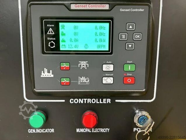 New diesel generator set, power generator, emergency generator, electricity generator RTE - baugleich DAEWOO 50kVA - baugleich DAGFS 50