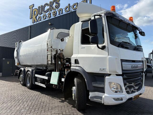 Vozidlo pro svoz odpadu DAF CF 290 + VUILNISWAGEN + 6X2 + LIFT/STUUR AS + E...