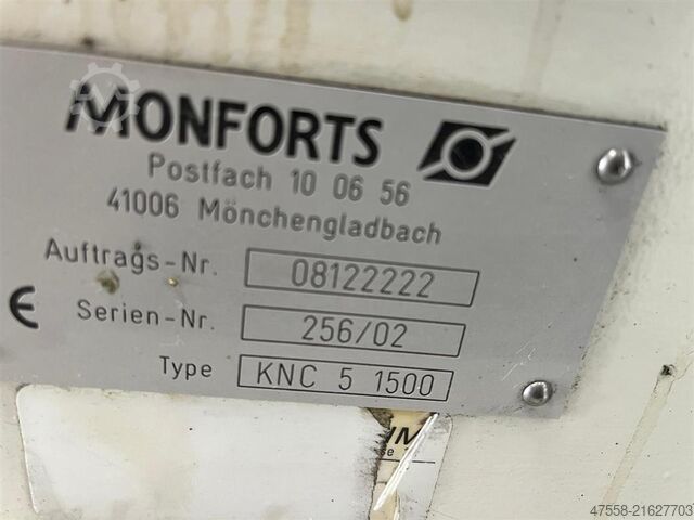CNC drejebænk MONFORTS KNC5