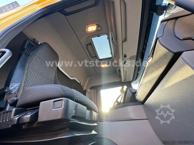Ladbil med lad SCANIA G280 4x2 Pritsche Atlas Heckladekran, Steinzange