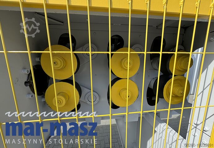 Draaimachine SERMIAC MBR 165 siłowniki pneumatyczne SAFO WEMA PROBST HAMECH