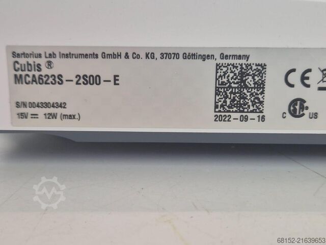 Sartorius MSA225-1CE-D1 Solent Scales + Cubis MCA623S Printer Sartorius MSE1245