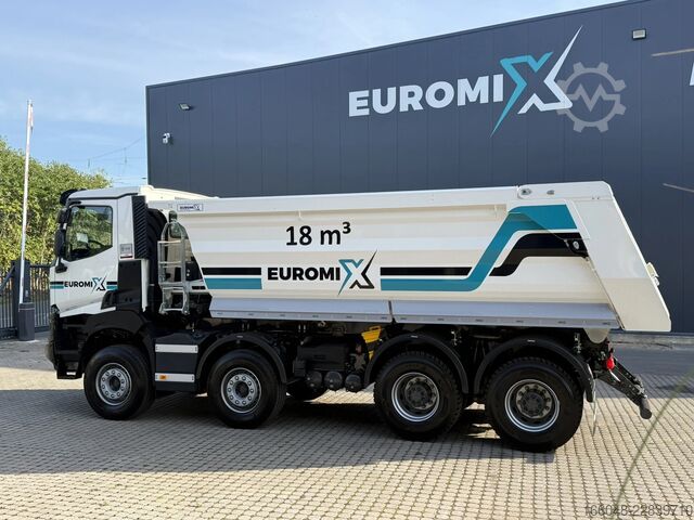 Volquete Renault K 480 Renault K480 8X4 EuromixMTP TMK 18 Kipper...
