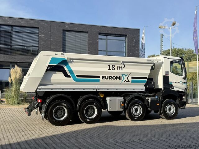 Volquete Renault K 480 Renault K480 8X4 EuromixMTP TMK 18 Kipper...