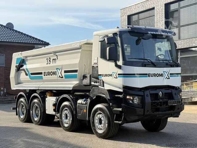 Volquete Renault K 480 Renault K480 8X4 EuromixMTP TMK 18 Kipper...