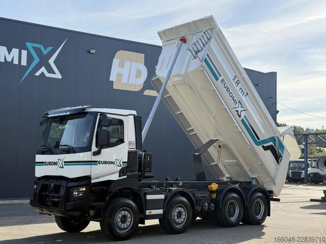 Volquete Renault K 480 Renault K480 8X4 EuromixMTP TMK 18 Kipper...