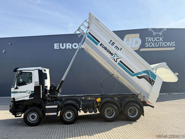 Volquete Renault K 480 Renault K480 8X4 EuromixMTP TMK 18 Kipper...