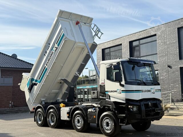 Volquete Renault K 480 Renault K480 8X4 EuromixMTP TMK 18 Kipper...