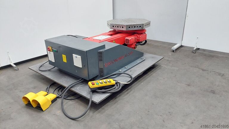 Svetsbord med manipulator och positionerare DEMMELER Ergonomix M 2000