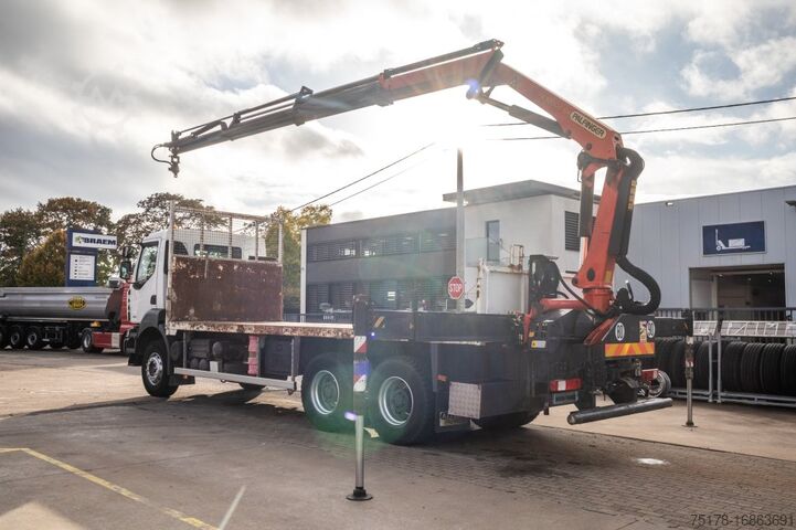 Læsseplatform RENAULT KERAX 380DXI+E5+PK18TM/3EXT