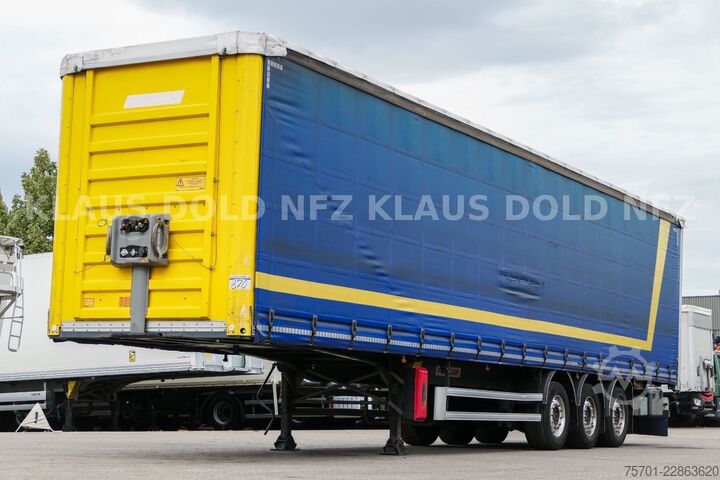 Otevřený návěs s plachtou FRUEHAUF Pritsche Plane SAF Achsen Liftachse