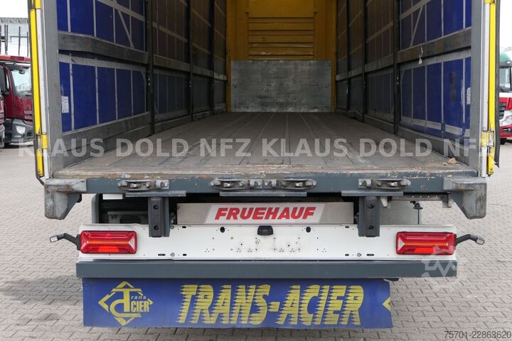 Otevřený návěs s plachtou FRUEHAUF Pritsche Plane SAF Achsen Liftachse