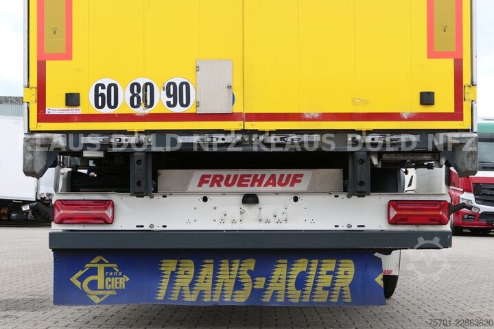 Otevřený návěs s plachtou FRUEHAUF Pritsche Plane SAF Achsen Liftachse